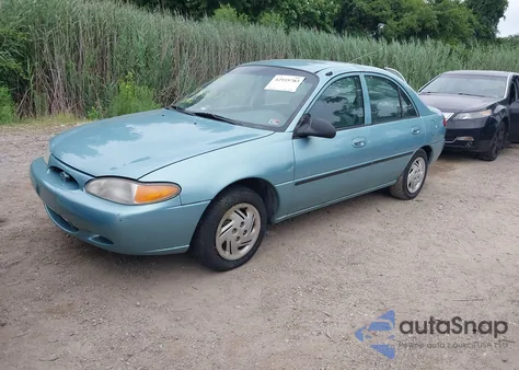 1999 Ford Escort Lx из США, поврежденный, VIN 1FAFP10P5XW210499